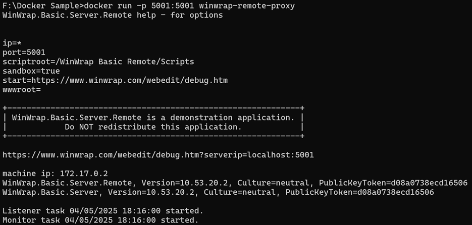 Create Docker Image